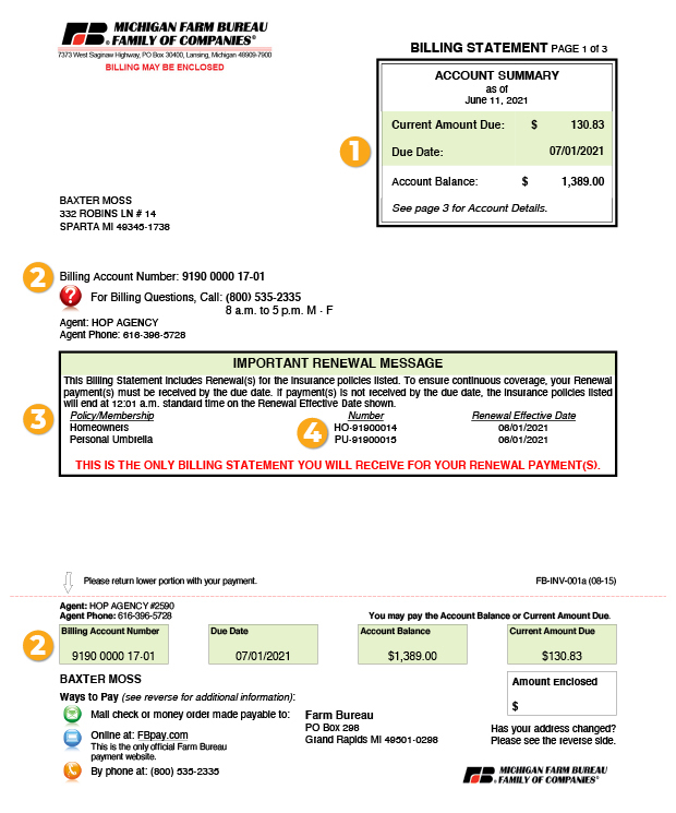 Core Membership Bill